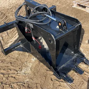 Skid Steer Stump Grab Bucket