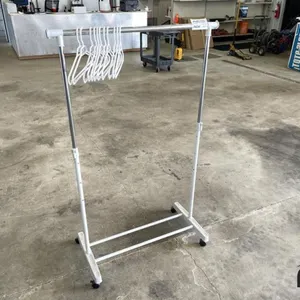 Adjustable Clothing Rack & Hangers
 UNRESERVED
