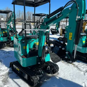 2026 UNUSED CFG H15R MINI EXCAVATOR 420CC GAS ENGINE, 8.6KW, 15IN BUCKET, 4FT LONG TRACKS, 6IN WIDE TRACKS, 38.5IN WIDE BASE, HYDRAULIC BOOM & BUCKET 
