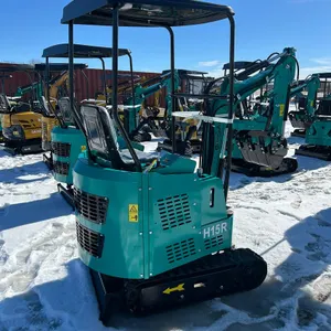 2026 UNUSED CFG H15R MINI EXCAVATOR 420CC GAS ENGINE, 8.6KW, 15IN BUCKET, 4FT LONG TRACKS, 6IN WIDE TRACKS, 38.5IN WIDE BASE, HYDRAULIC BOOM & BUCKET 