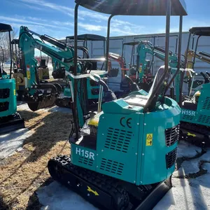2026 UNUSED CFG H15R MINI EXCAVATOR 420CC GAS ENGINE, 8.6KW, 15IN BUCKET, 4FT LONG TRACKS, 6IN WIDE TRACKS, 38.5IN WIDE BASE, HYDRAULIC BOOM & BUCKET 
