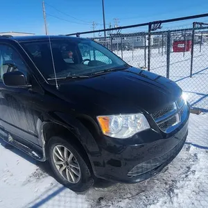 SALVAGE UNIT: 2019 Dodge Caravan (Black)
 UNRESERVED