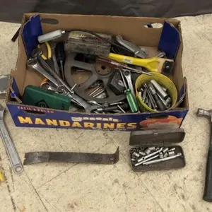 Assorted Tools, Hammer, Wrenches, Drill Bits and