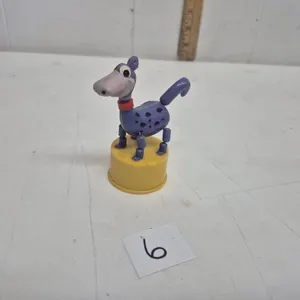 Vintage Flintstone Dino Push Puppet