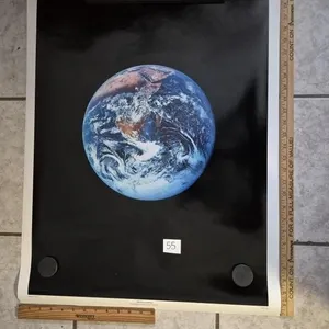 Nasa Earth Poster 28 X 22 1/2 inches