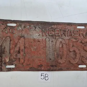 1946 Nebraska License Plate