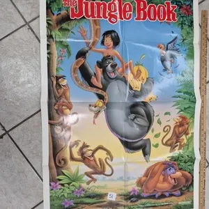 Disney Movie Poster The Jungle Book 2 Sided