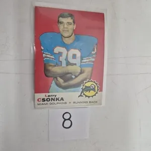 1969 Topps Larry Csonka Rookie Card