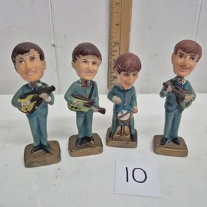1960s Beatles Bobbleheads 3 inches Tall