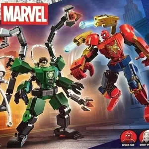 New LEGO 76338 Mech Battle Spiderman Doc Ock