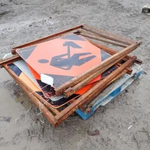 Qty Of Road Work Signs