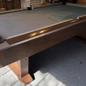Vintage Brunswick Pool Table