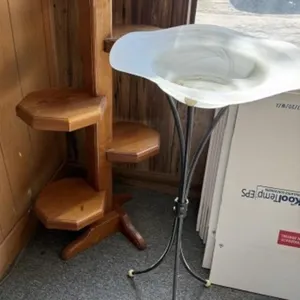 Tiered Wooden Plant Stand, Plant Stand