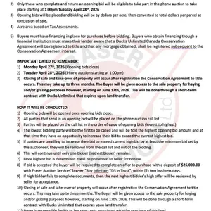 HOW THE BIDDING PROCESS WILL WORK