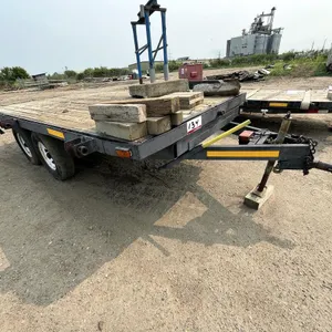 14' T/A Flat Deck Trailer
 UNRESERVED