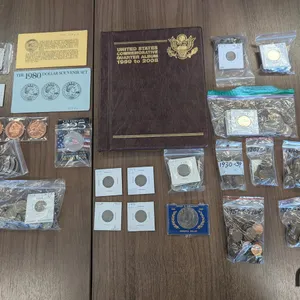 USA Collection of Coins between 1 Cent & $1 Plus Mint Products & Medals
 UNRESERVED