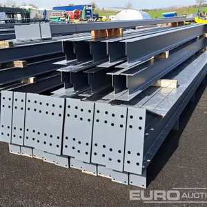 Unused 80' x 50' x 20' Steel Frame Building, 12.5 Roof Pitch, Purlin Cleats, Roof Bracing 