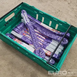 Unused 1 Ton x 3m Slings (12 pcs) 