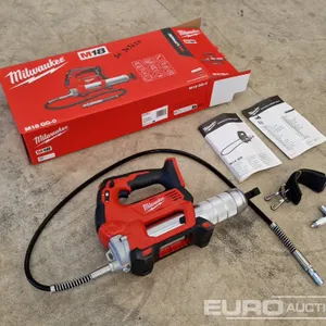 Unused Milwaukee M18 GG-0 18V Grease Gun (Body Only) 