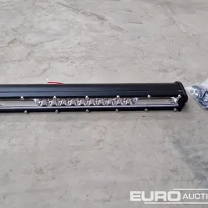 Unused 13" 120W Combo Beam LED Light Bar, Mounting Brackets, IP68 Waterproof 
