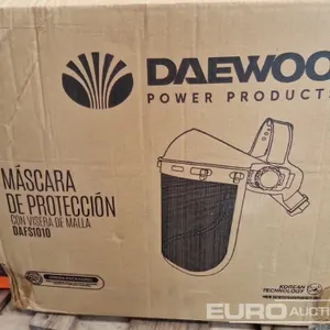 Unused Daewoo DASM5009 Safety Mask (8 of), DAFS1010 Safety Mask 