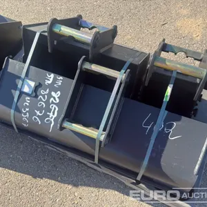 Unused 2025 Haner Set of HTL125MS-BSYN-01-ECO 240mm Bucket 35mm Pin, HTL160MS-BSYM-01-ECO 590mm Bucket 35mm Pin, HGL1100MS-BSYM-01-ECO 980mm Bucket 35