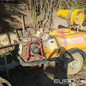 Brendon Bowsers Single Axle Dust Suppression Unit, Yanmar Pressure Washer 