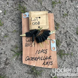 Unused Caterpiller Keys (10 of) 