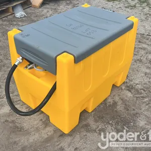 Unused 60 Gallon Poly Diesel Tank c/w 12V Pump 