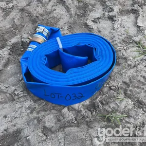 Unused Discharge Water Hoses, 2"x50' 