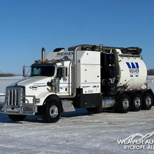2019 KENWORTH T800 TRI DRIVE HYDRO VACUUM TRUCK