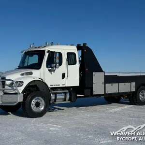 2012 FREIGHTLINER M2 106 4X4 S/A FLATBED TRUCK