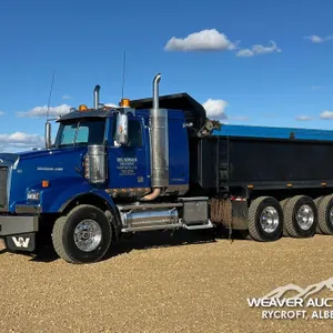 2007 WESTERN STAR 4900SA TRI/A SLEEPER DUMP TRUCK
