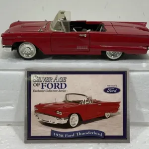 '58 Ford Thunderbird Silver Age Of Ford Series Toy