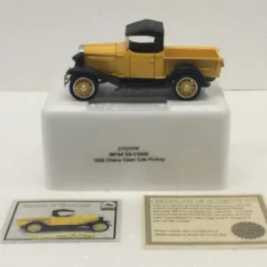NIB 1932 Chevy Open Cab Pickup Toy Museum Mint