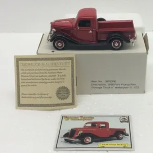 NIB 1936 Ford Red Pickup Museum Mint Toy 1:32