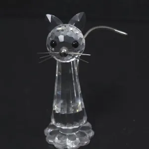 SWAROVSKI CRYSTAL CAT FIGURINE
