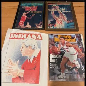 Mixed lot Sports Illustrated IU Magazines