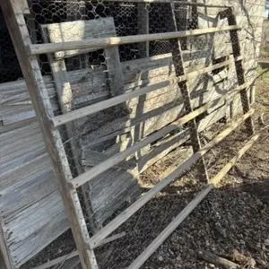 Chicken wire panels and gates