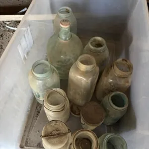 Glass jars