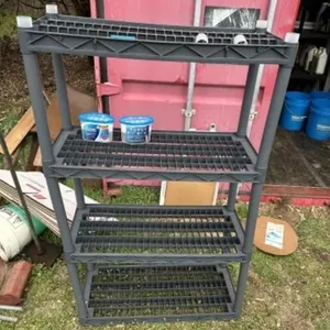 Plastic shelf