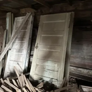 Wooden doors, misc wood