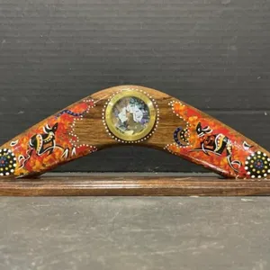 12 " Boomerang Clock on Stand
