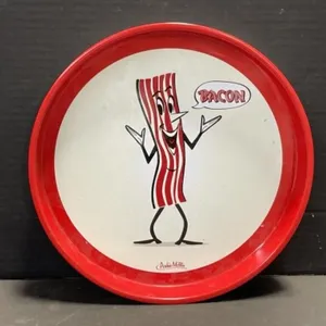 Archie McPhee Bacon Tray, 12 " across