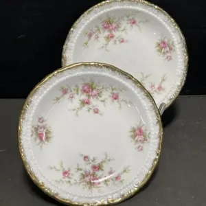 2 Paragon Victoriana Rose 4.5 " Plates