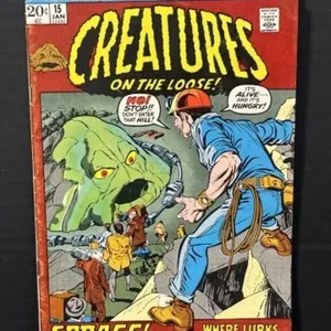 Comic - Marvel Creatures on the Loose 1972 #15