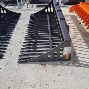2026 pawbreak skid steer 84" steer rock bucket