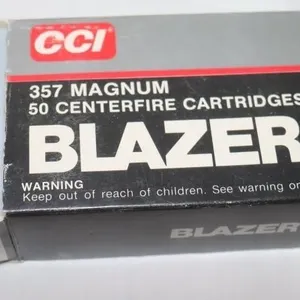 50 Rds. 357 Magnum CCI 158 Grain JHP