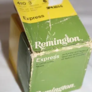 25 Rds. 410 Ga Shotgun Shell Remington no.6 Shot