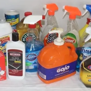 Cleaning Supplies: Windex, Lysol, Clorox, Comet &
